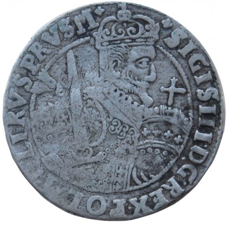 Zygmunt III Waza, 1 ort, 1622, stan 3-