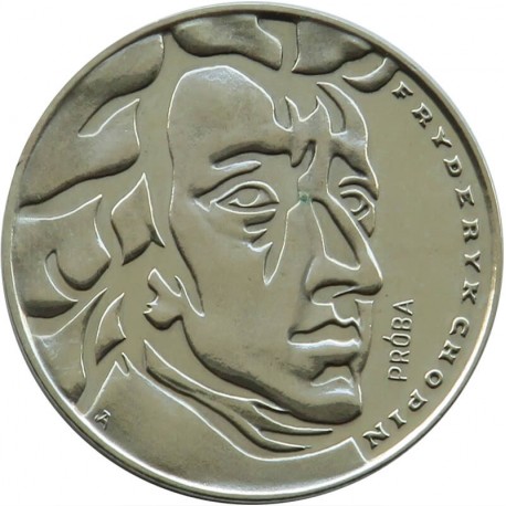 50 zł, 1972 - Fryderyk Chopin PRÓBA