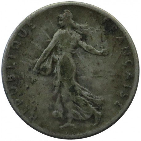Francja 50 centymów, 1909, stan 3
