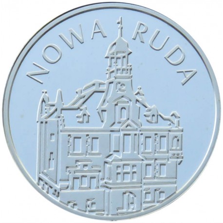 Numizmat Medal, 3 Rudy, Nowa Ruda, Srebro 500, 2009 r, nakład 500 szt.