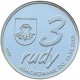 Numizmat Medal, 3 Rudy, Nowa Ruda, Srebro 500, 2009 r, nakład 500 szt.