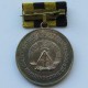 Srebrny medal za zasługi dla przemysłu węglowego, NRD, DDR