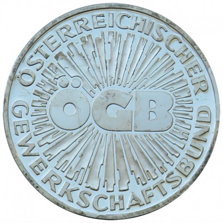 Medal Austria 50 lat ÖGB - Srebro 900