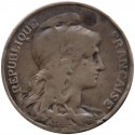 Francja 10 centymów, 1910, stan 3-