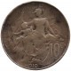 Francja 10 centymów, 1910, stan 3