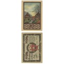 50pf banknot zastępczy, SUHL 1922