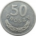 50 groszy 1957, stan 2+