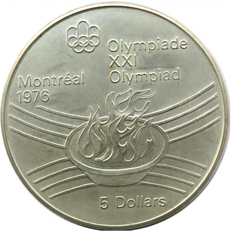 Kanada 5 dolarów, 1973, Montreal 1976