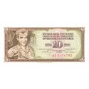 Jugosławia 10 dinarów 1968, seria AO, stan 2