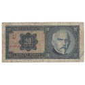 Czechosłowacja, 20 koron 1926, seria Xf, stan 4
