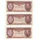 Węgry, 100 forintów 1984, seria B, kolejne numery