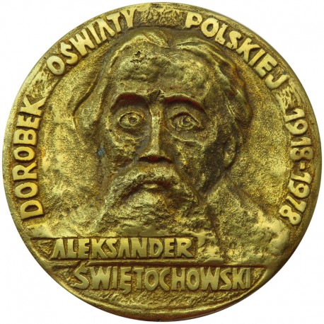 Ogromny medal Medal Aleksander Świętochowski