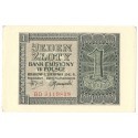 Banknot 1 złoty 1941, stan 1-, BD 3119838