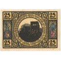 25 Pf banknot zastępczy Miasto Lobeda 1921