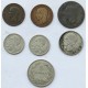 Grecja, zestaw monet 1869-1930 r.
