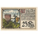25 Pf banknot zastępczy Plau 1922