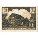 1 mark banknot zastępczy Gieselwerder