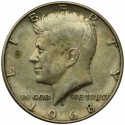 USA, 1/2 dolara Kennedy, 1968 D, stan 2-