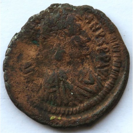 Bizancjum, Justynian I, follis, 529-538 r.