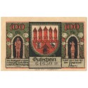 100 Pf banknot zastępczy Zerbst in anhalt 1921