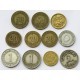Azja, bliski wschód, monety okolicznościowe, zestaw 9 sztuk