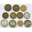 Azja, bliski wschód, monety okolicznościowe, zestaw 11 sztuk