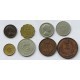 Libia, monety obiegowe z lat 1952 - 1970, 8 sztuk, ładne stany