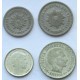 Urugwaj, 2, 5, 20, 50 centesimos, 1909-1943, również srebro