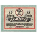 75 Pf banknot zastępczy Borstel