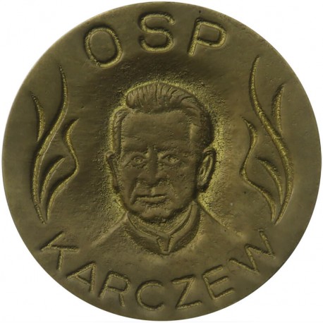 Medal, Ochotnicza Straż Pożarna Karczew - 80 lat, 1986 r.