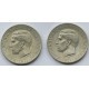 Grecja - Konstantyn II, 10 drahm 1971, 502.000, zestaw 2 sztuki