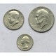 USA, centy i dolary 1961-2010, zestaw 122 monety, każda inna