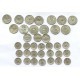 USA, centy i dolary 1965-2010, zestaw 37 monet, ładne stany