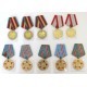 Medale ZSRR, 50, 60, 70 lat sił zbrojnych - zestaw 10 sztuk