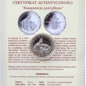 Polska, medal Inauguracja pontyfikatu, certyfikat