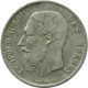 5 franków Leopold Belgia 1867