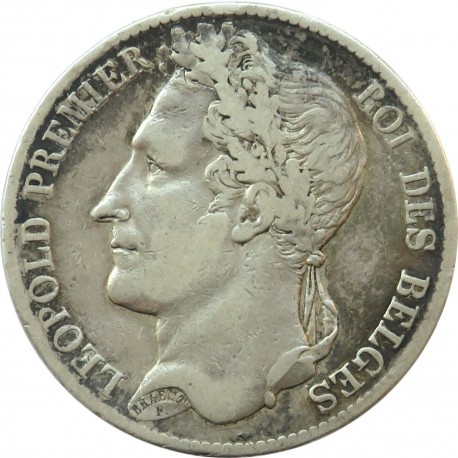5 franków Leopold Belgia 1833