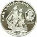 5 $, Wyspy Cooka - HMB Endeavour, 2009