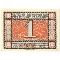 1 mark banknot zastępczy Neundorf 1921