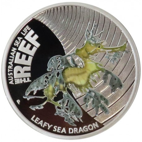 50 cents, Australia - Leafy Sea Dragon, 2009