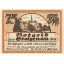 75 Pf banknot zastępczy Kreis Stolzenau 1921
