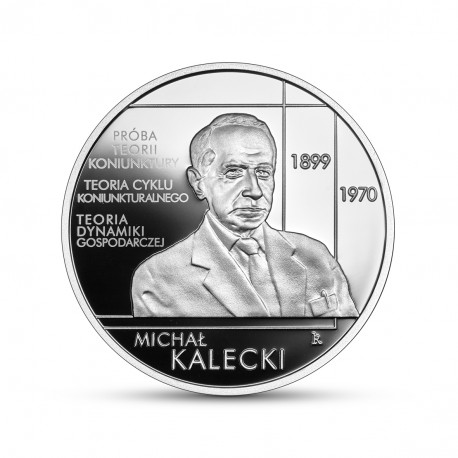 10 zł Wielcy polscy ekonomiści – Michał Kalecki