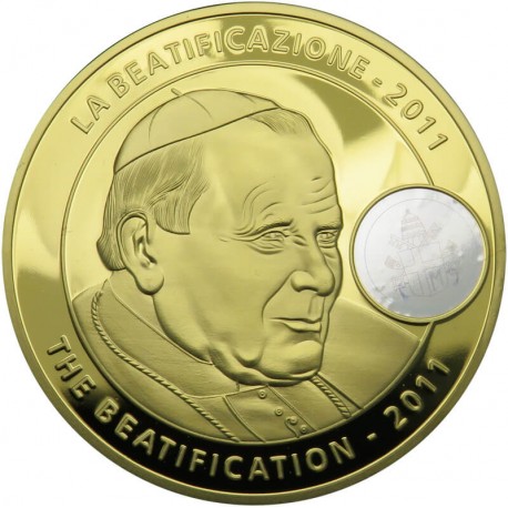 Medal, Życie Papieża Jana Pawła II z certyfikatem