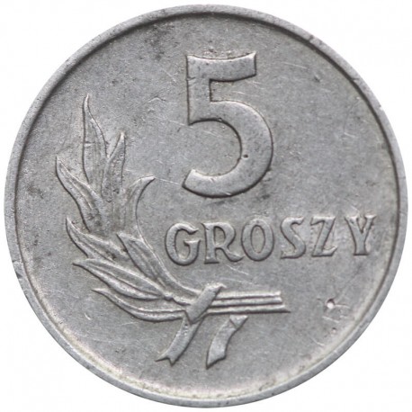 5 groszy 1958, stan 2