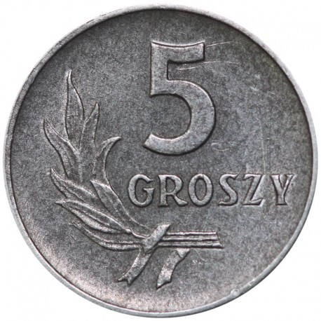 5 groszy 1961, stan 2