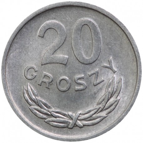 20 groszy 1972, stan 1-