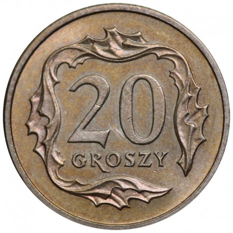 20 groszy 1996, stan 1-
