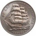 20 złotych, 50 lat Daru Pomorza 1980, mennicze