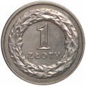 1 złoty, 1990, stan 1-