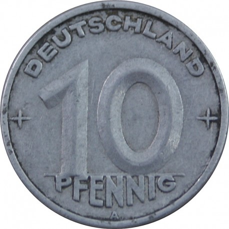 10 Pfennig 1950, stan 3